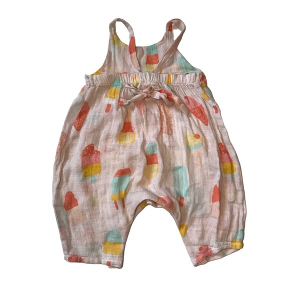Angel Dear Organic Ice Cream Romper 3-6M - Picture 2 of 6